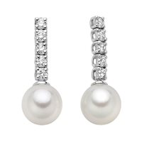 Orecchini Miluna Donna in Oro bianco PER2461M